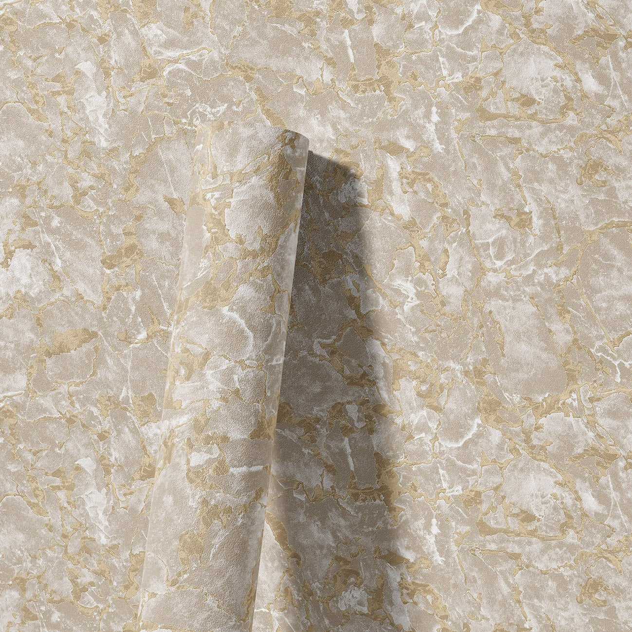 Roka Living Ash Contemporary Texture Wallpaper by La Belle Maison