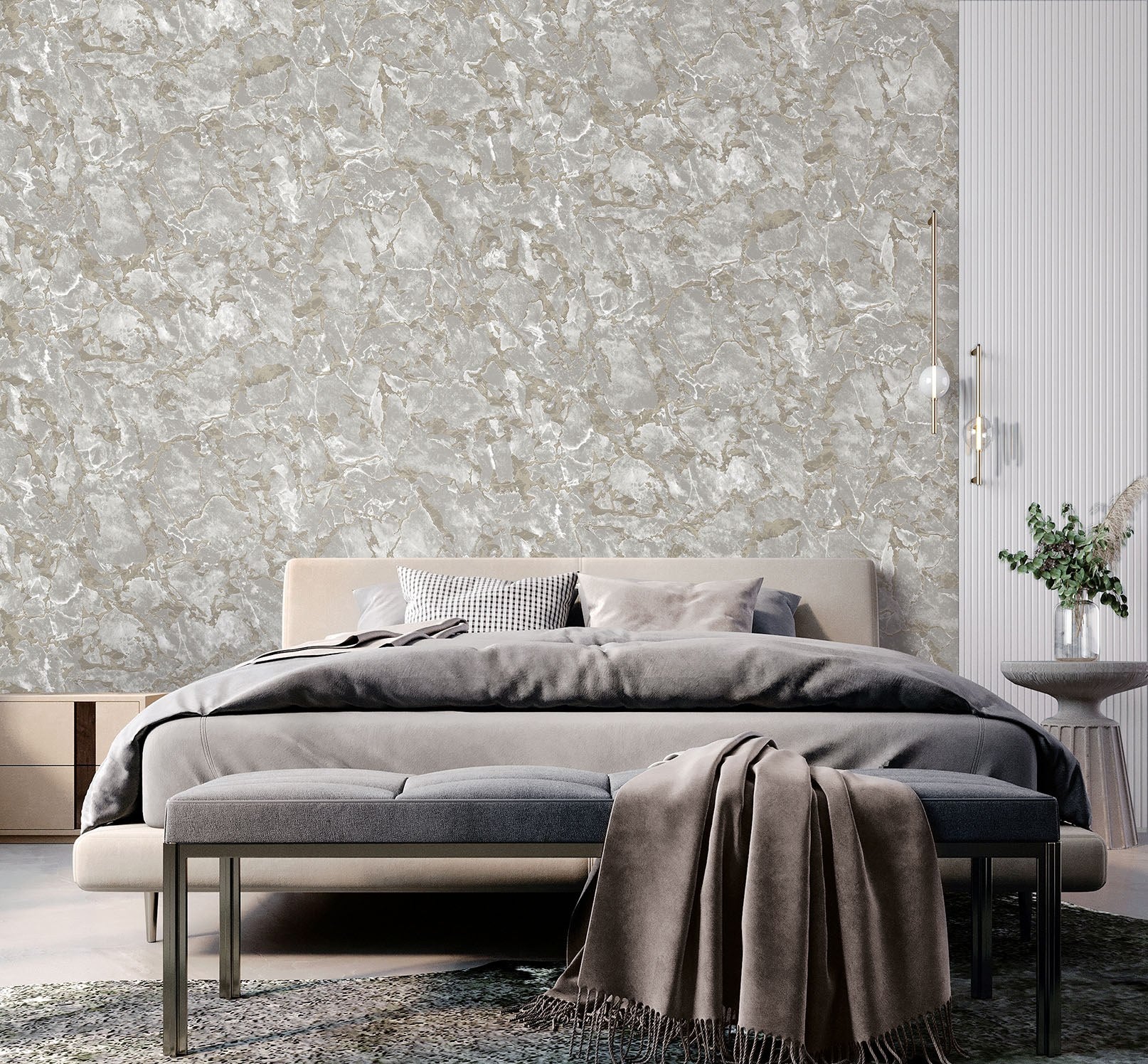 Roka Living 23103-3 room wallpaper by La Belle Maison