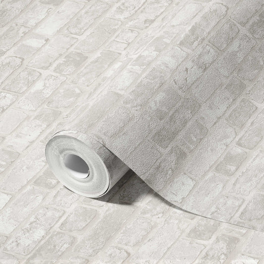 Roka Living Sand Warm Linen Wallpaper by La Belle Maison