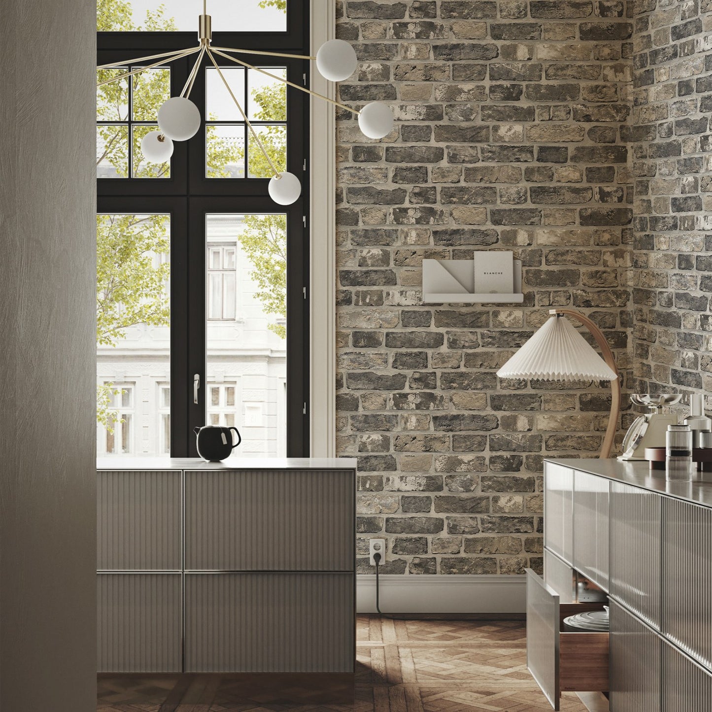 Roka Living 23104-3 room wallpaper by La Belle Maison