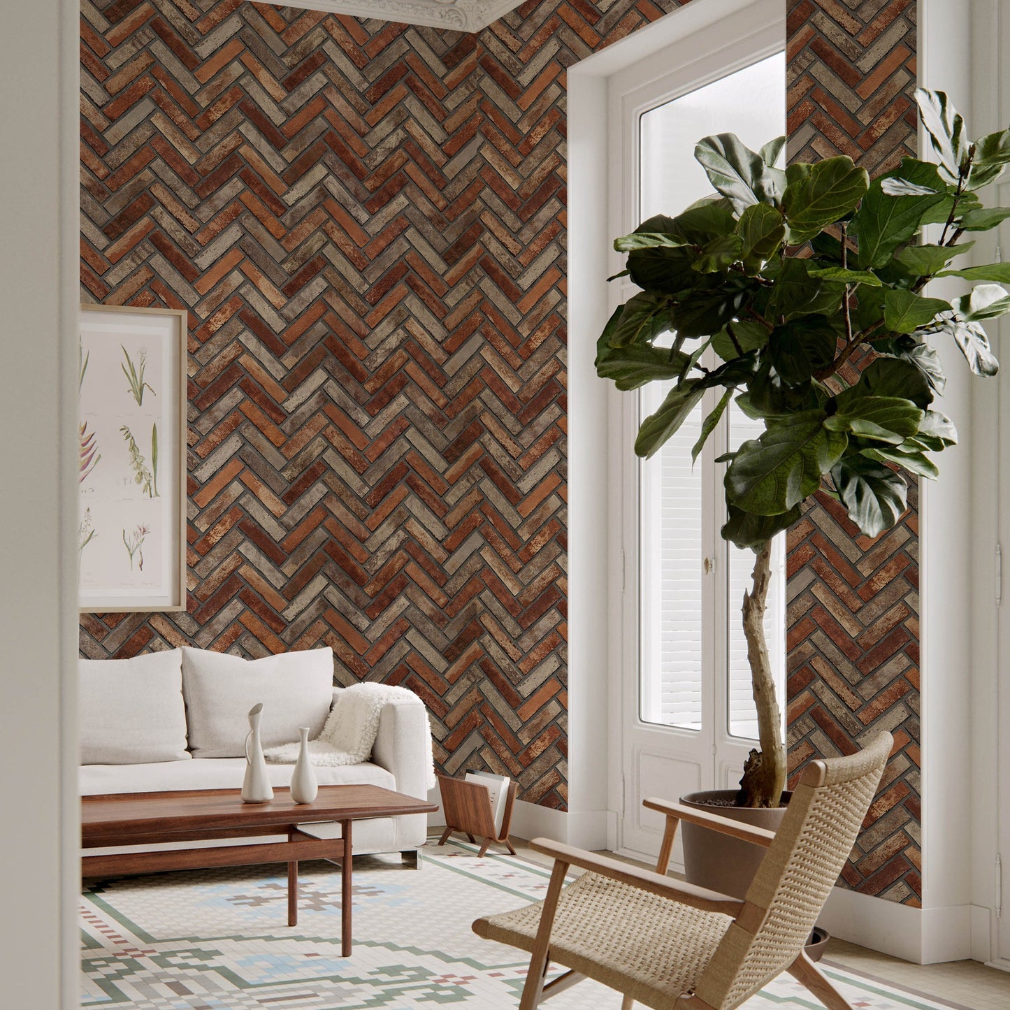 Roka Living 23105-4 room wallpaper by La Belle Maison