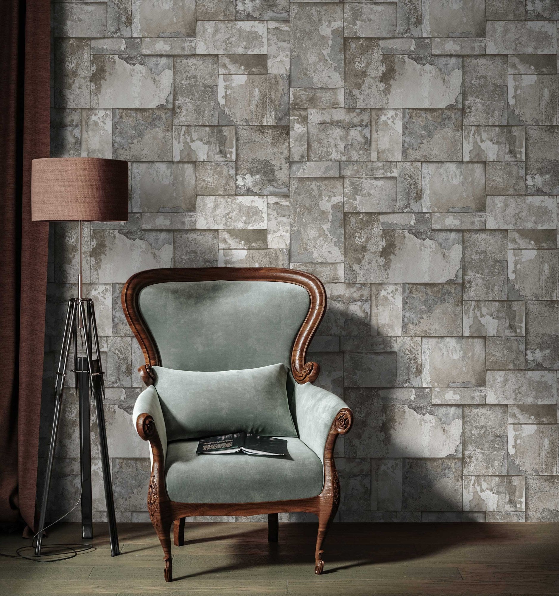Roka Living 23106-2 room wallpaper by La Belle Maison