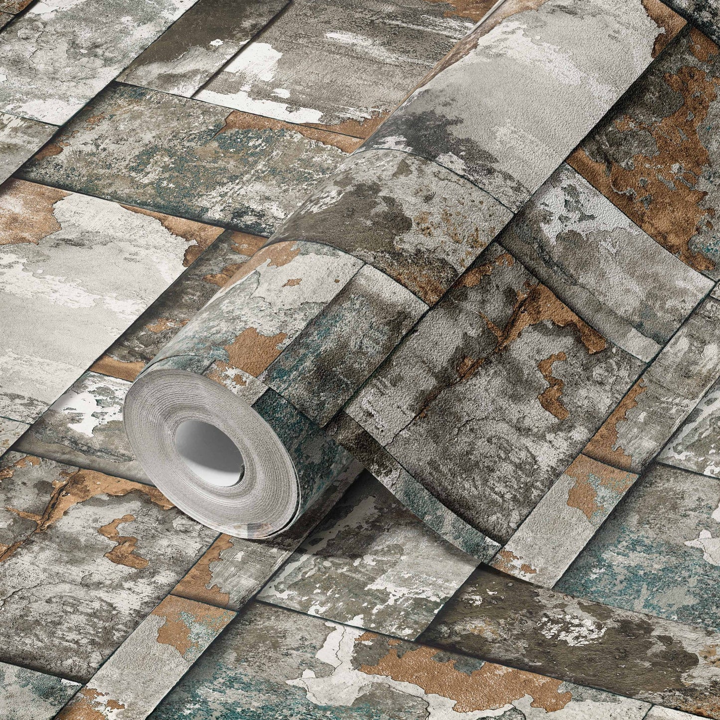 Roka Living Pebble Natural Texture Wallpaper by La Belle Maison