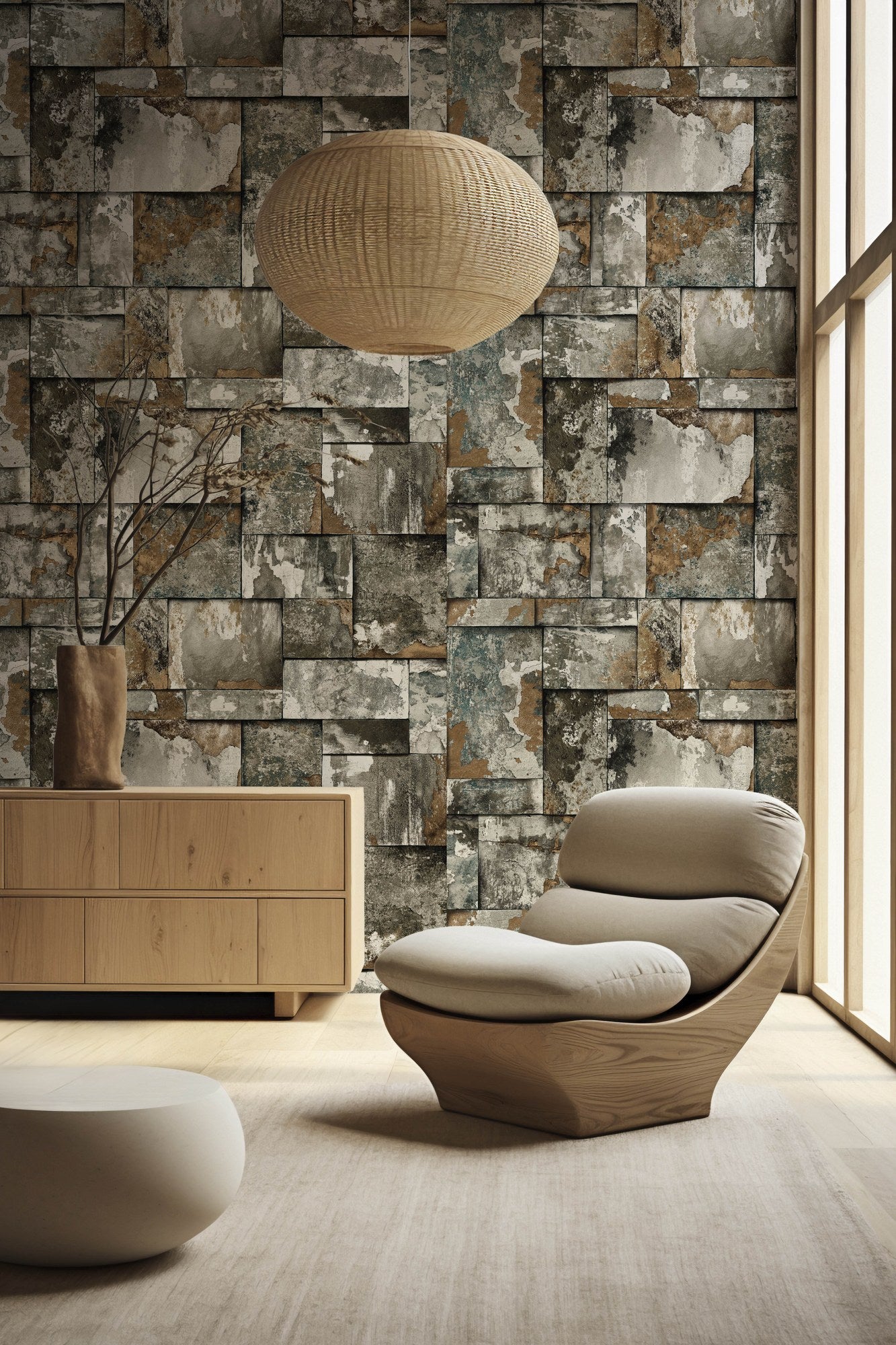 Roka Living 23106-3 room wallpaper by La Belle Maison