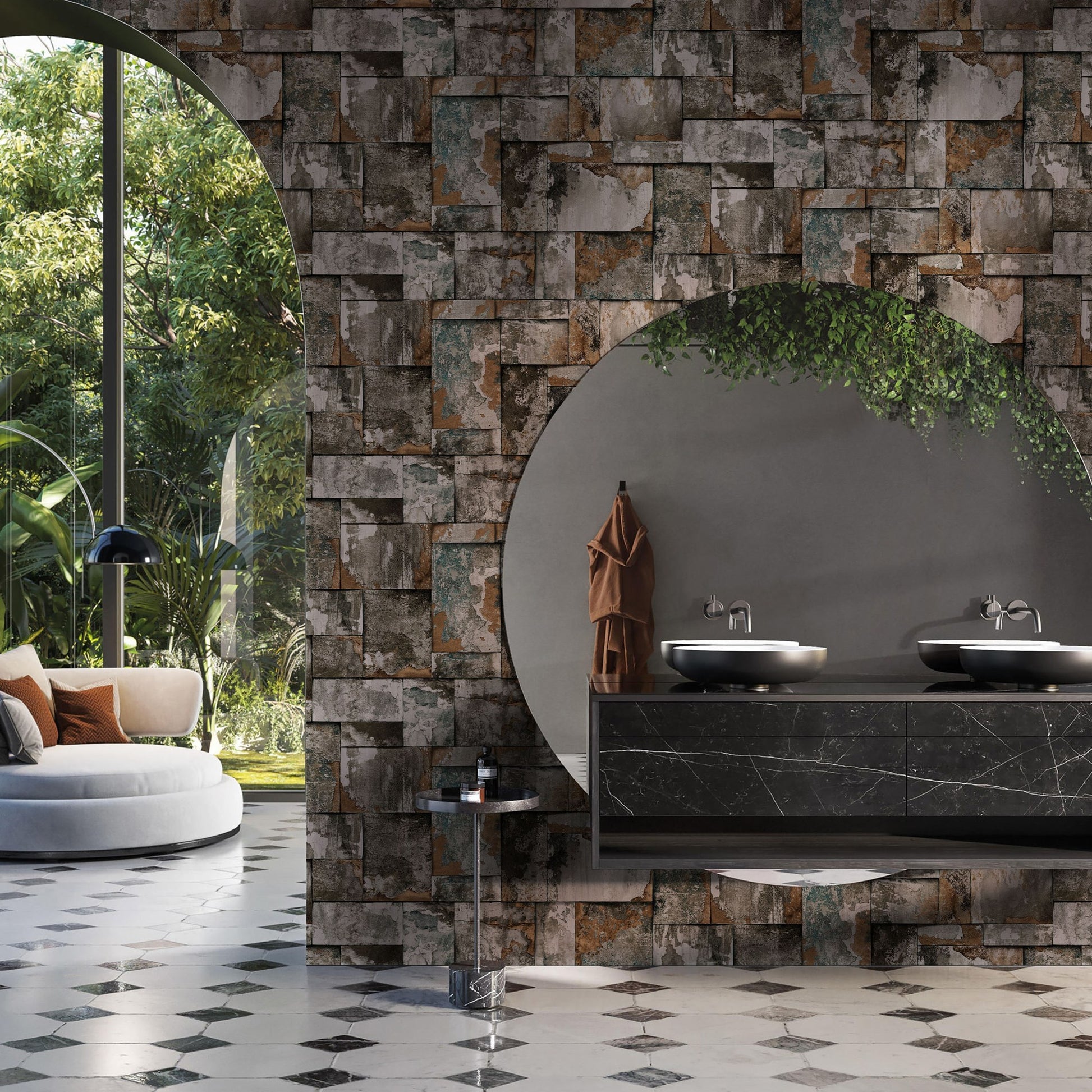 Roka Living 23106-3 room wallpaper by La Belle Maison