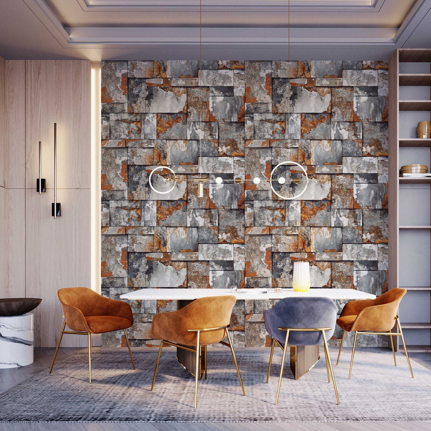 Roka Living 23106-4 room wallpaper by La Belle Maison