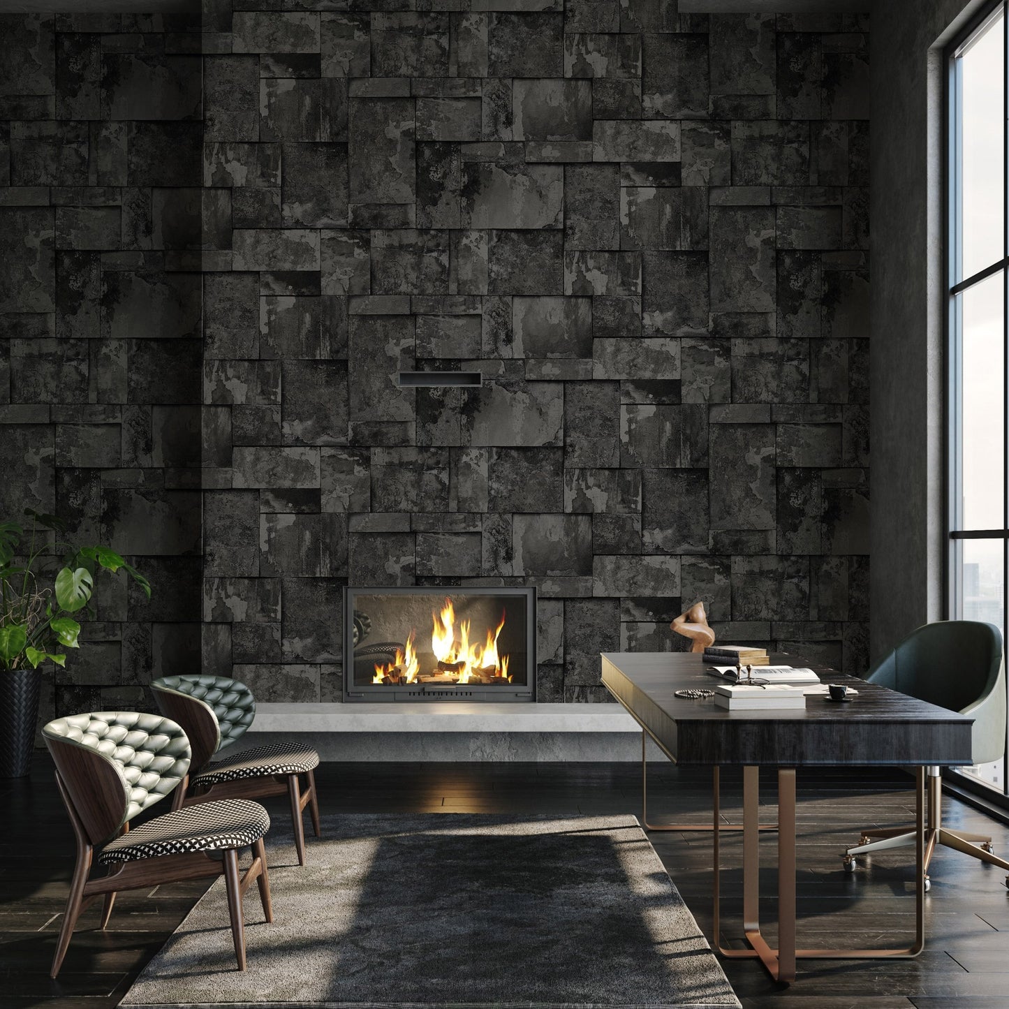 Roka Living 23106-5 room wallpaper by La Belle Maison