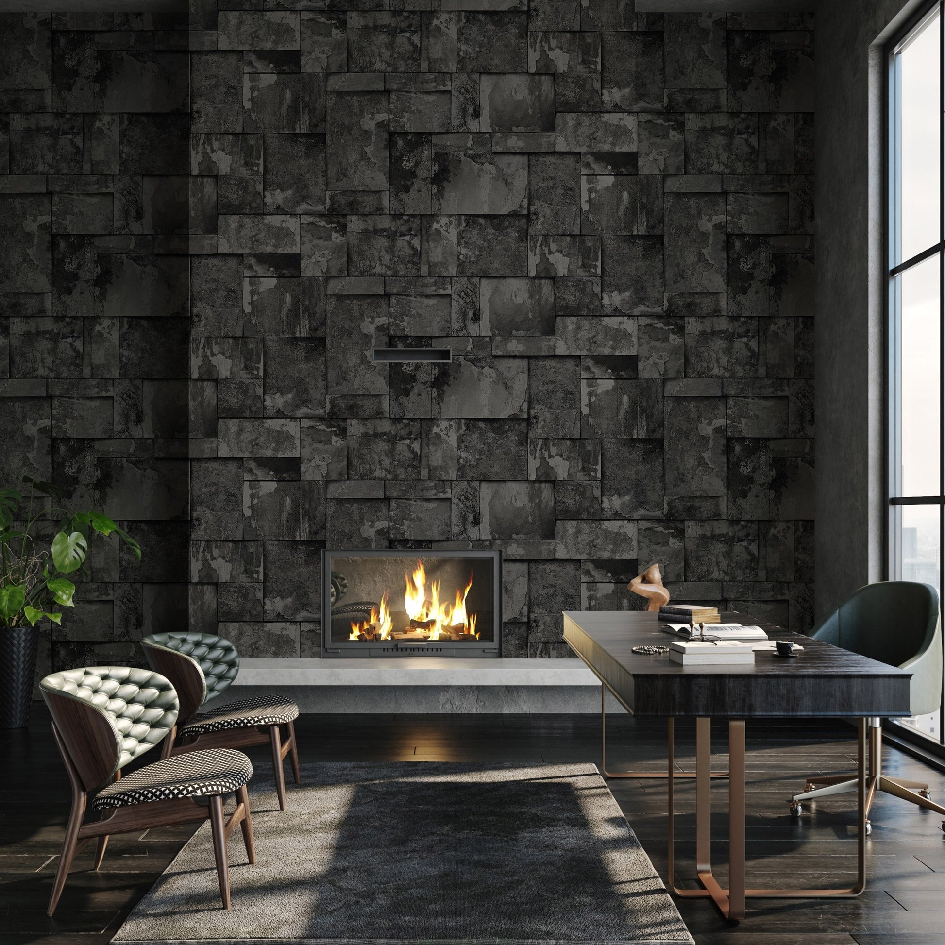 Roka Living 23106-5 room wallpaper by La Belle Maison