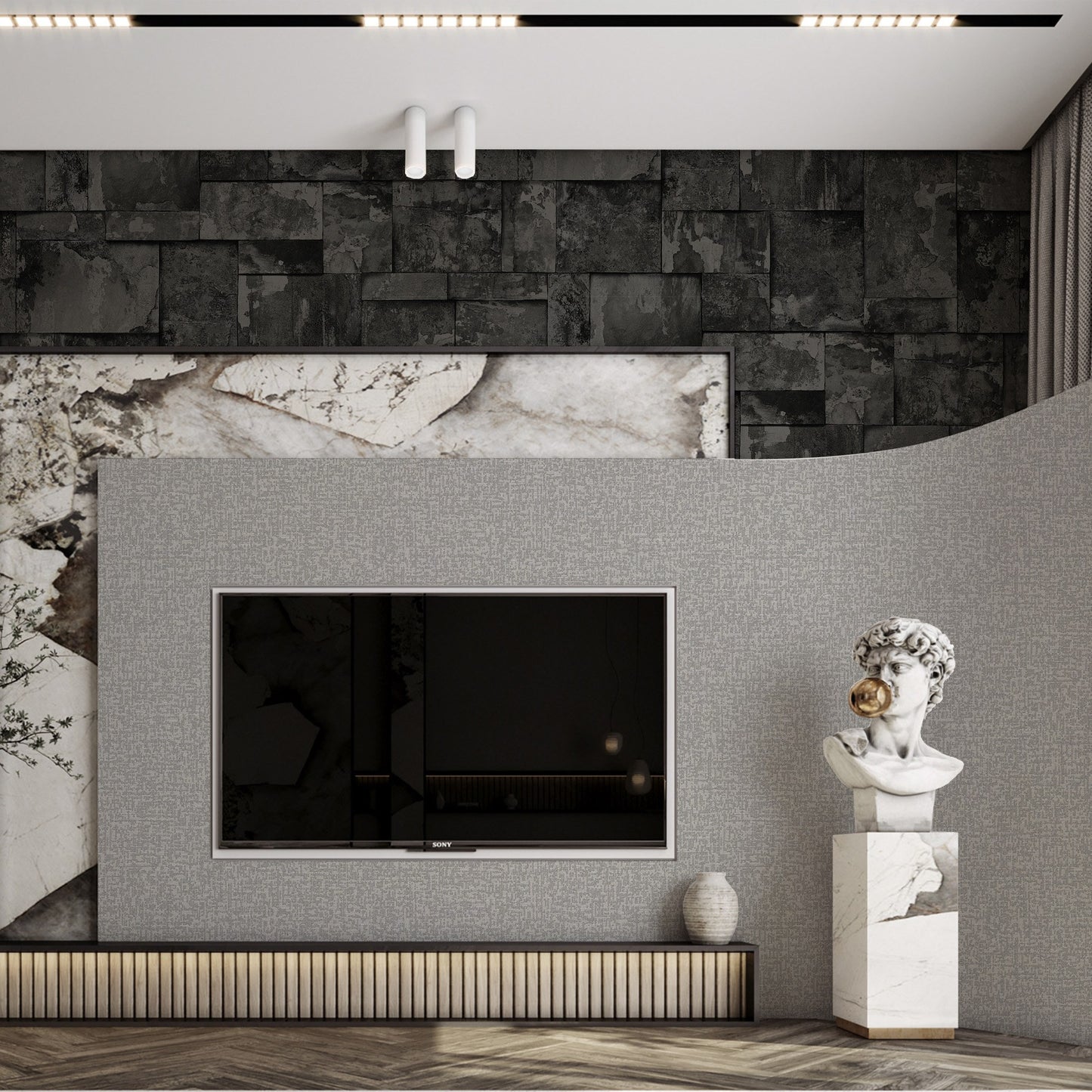 Roka Living 23106-5 room wallpaper by La Belle Maison