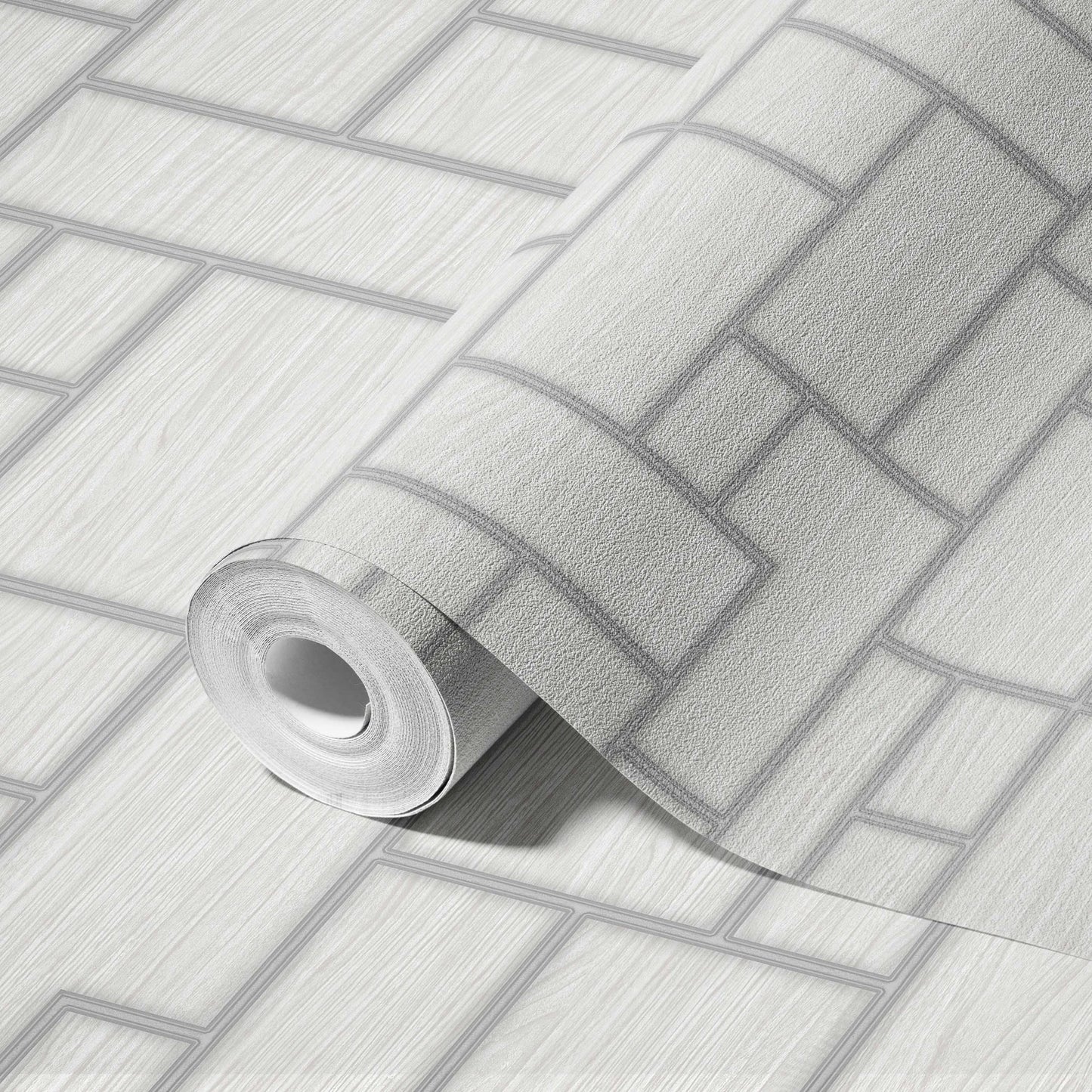 Roka Living Smoke Organic Weave Wallpaper by La Belle Maison