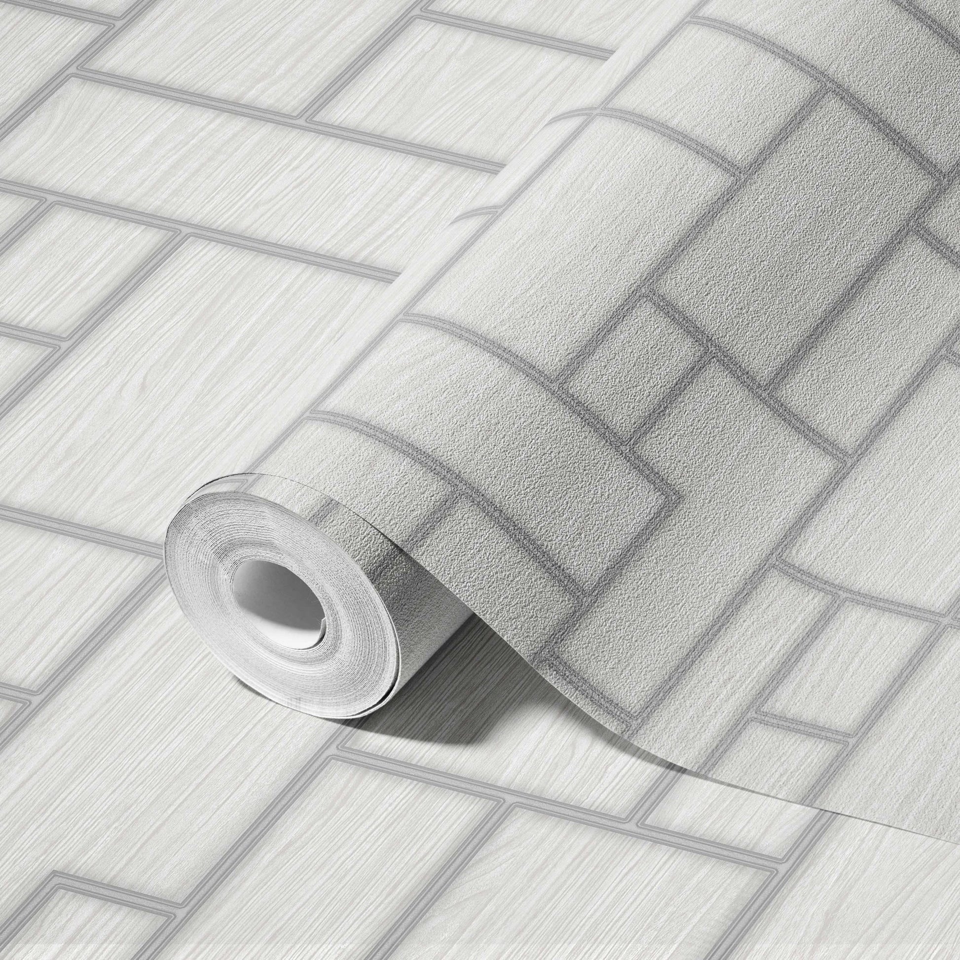 Roka Living Smoke Organic Weave Wallpaper by La Belle Maison