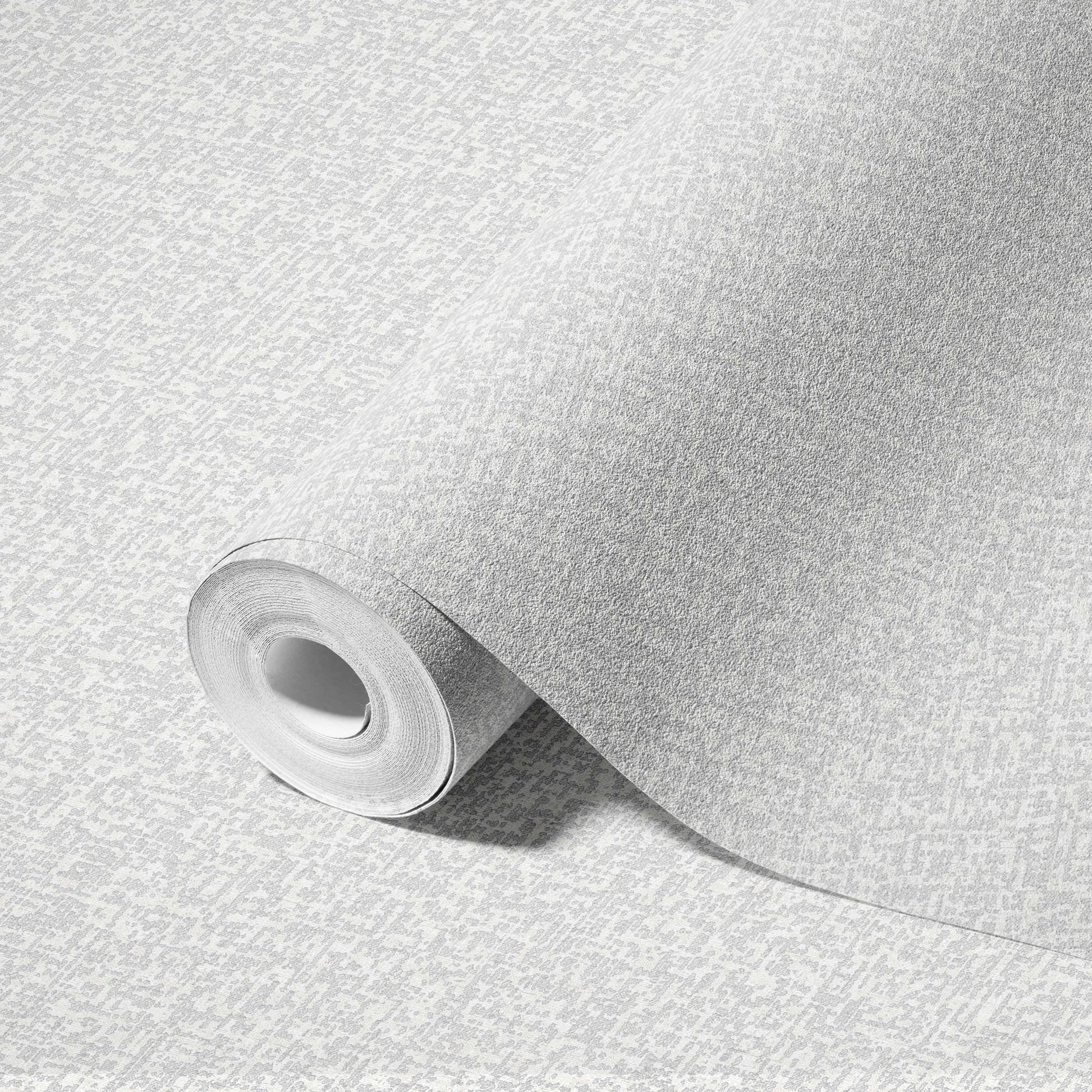 Roka Living Silver Taupe Natural Surface Wallpaper by La Belle Maison