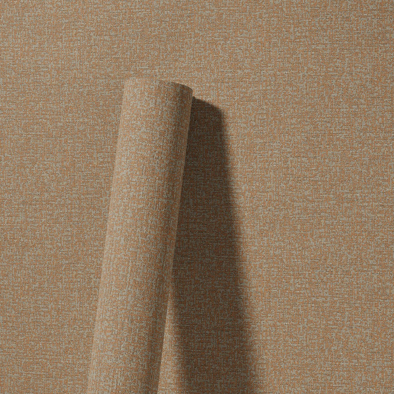Roka Living Clay Relaxed Weave Wallpaper by La Belle Maison