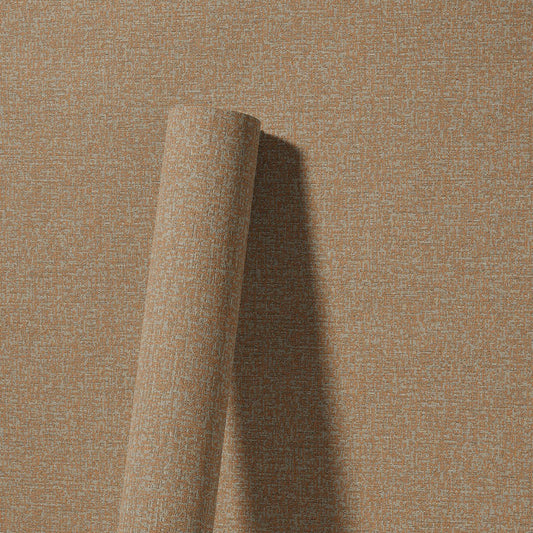 Roka Living Clay Relaxed Weave Wallpaper by La Belle Maison