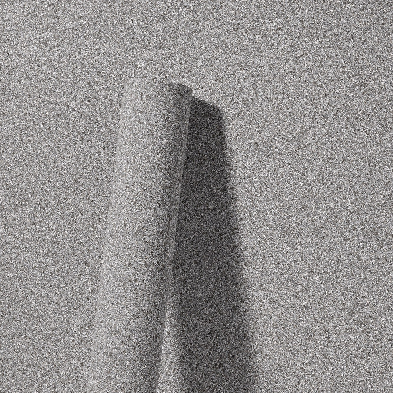 Roka Living Grey Natural Surface Wallpaper by La Belle Maison