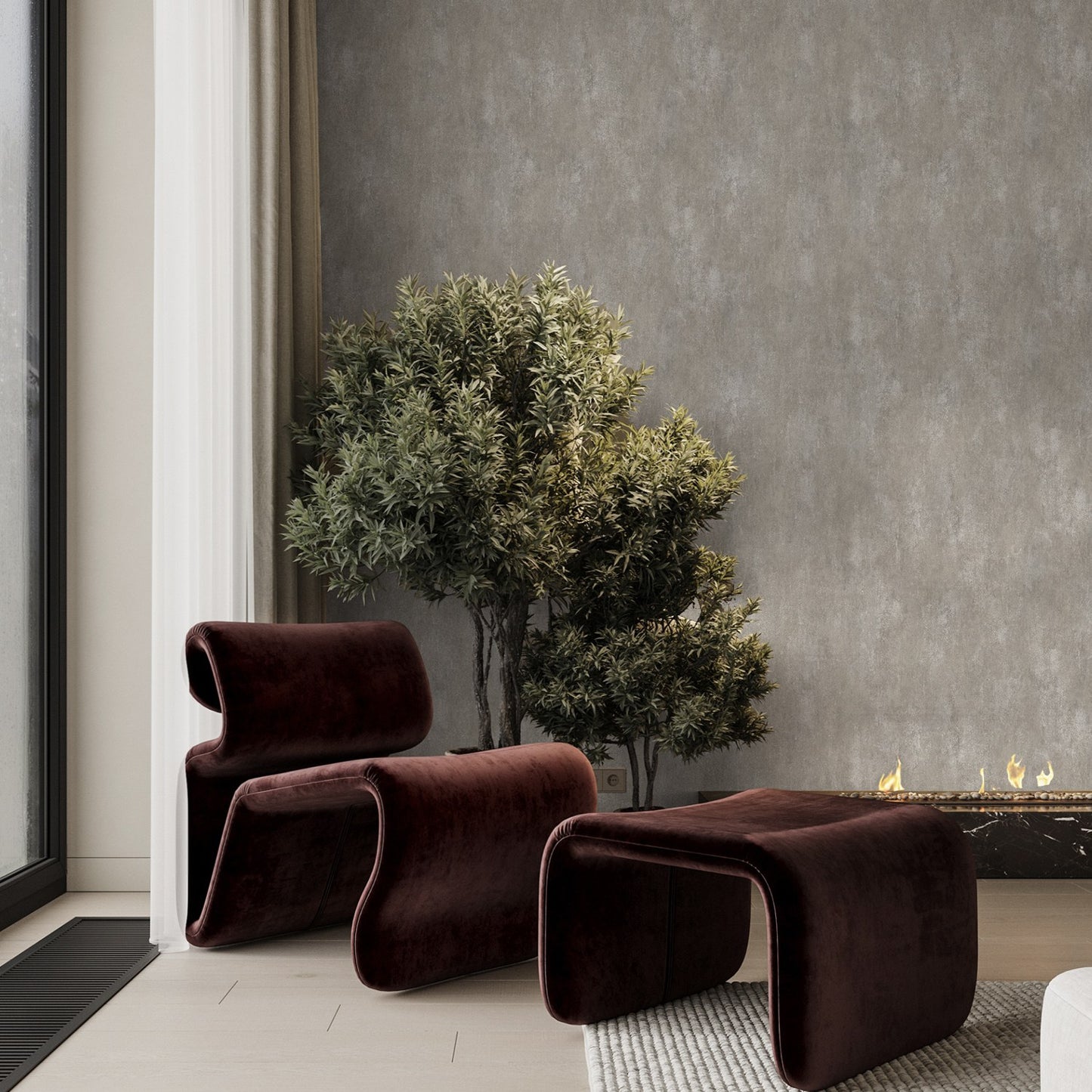Roka Living 23111-3 room wallpaper by La Belle Maison