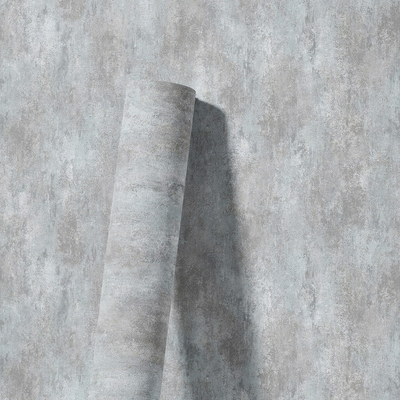 Roka Living Dove Grey Natural Texture Wallpaper by La Belle Maison