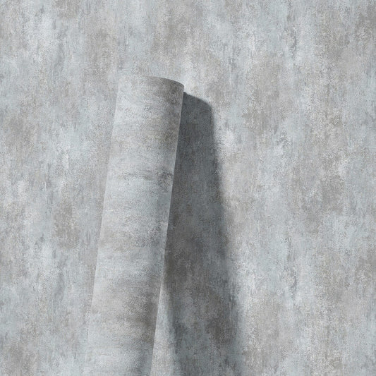 Roka Living Dove Grey Natural Texture Wallpaper by La Belle Maison