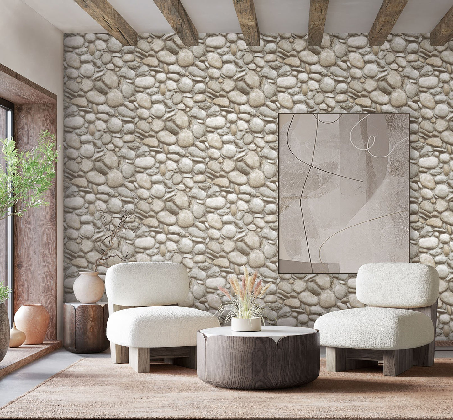 Roka Living 23113-1 room wallpaper by La Belle Maison