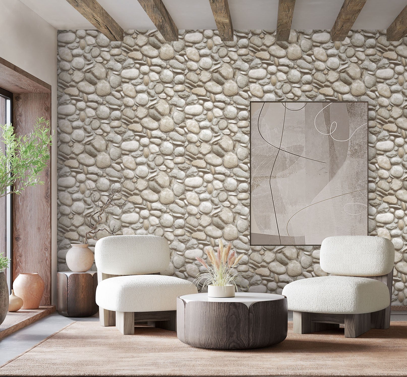 Roka Living 23113-1 room wallpaper by La Belle Maison
