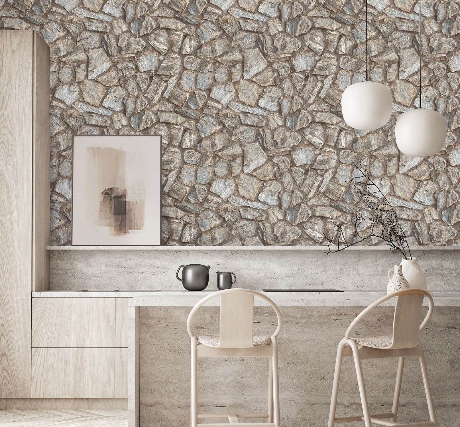 Roka Living 23114-2 room wallpaper by La Belle Maison