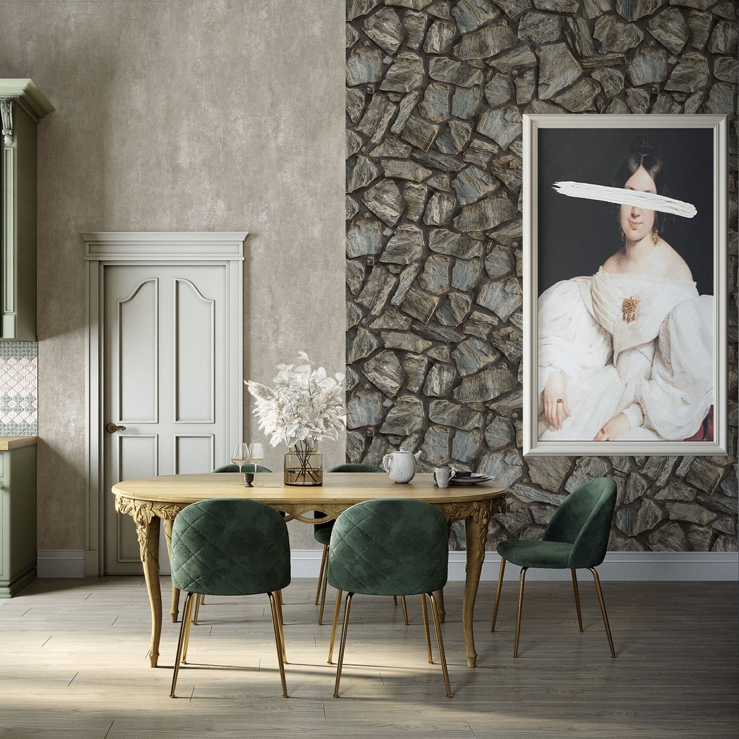 Roka Living 23114-3 room wallpaper by La Belle Maison