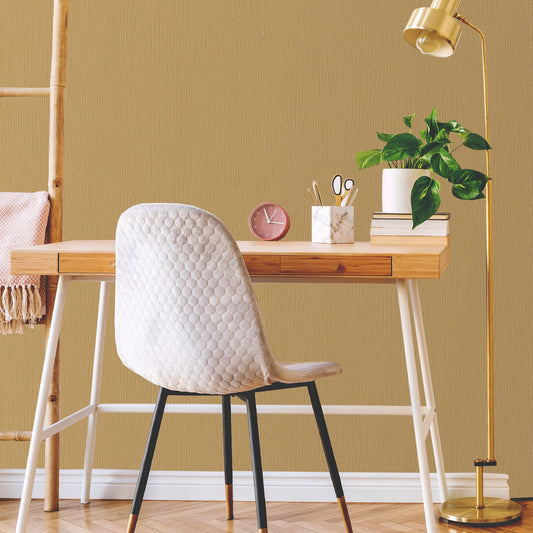 Rumi Stories Oatmeal Soft Ornamental Wallpaper by La Belle Maison
