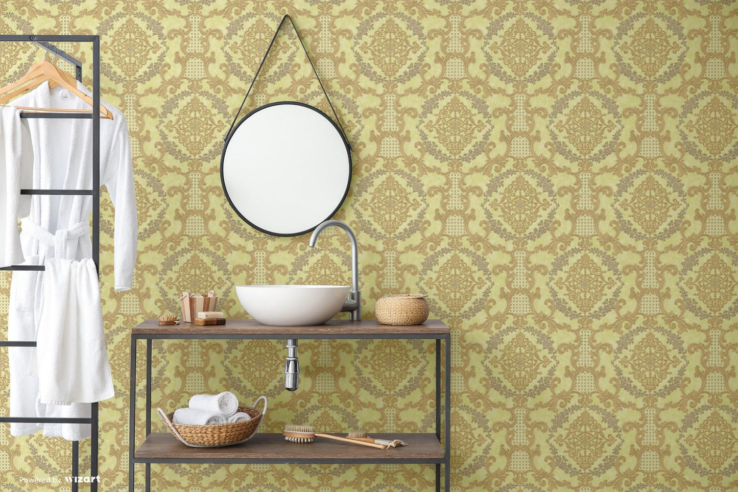 Rumi Stories 6802-3 room wallpaper by La Belle Maison