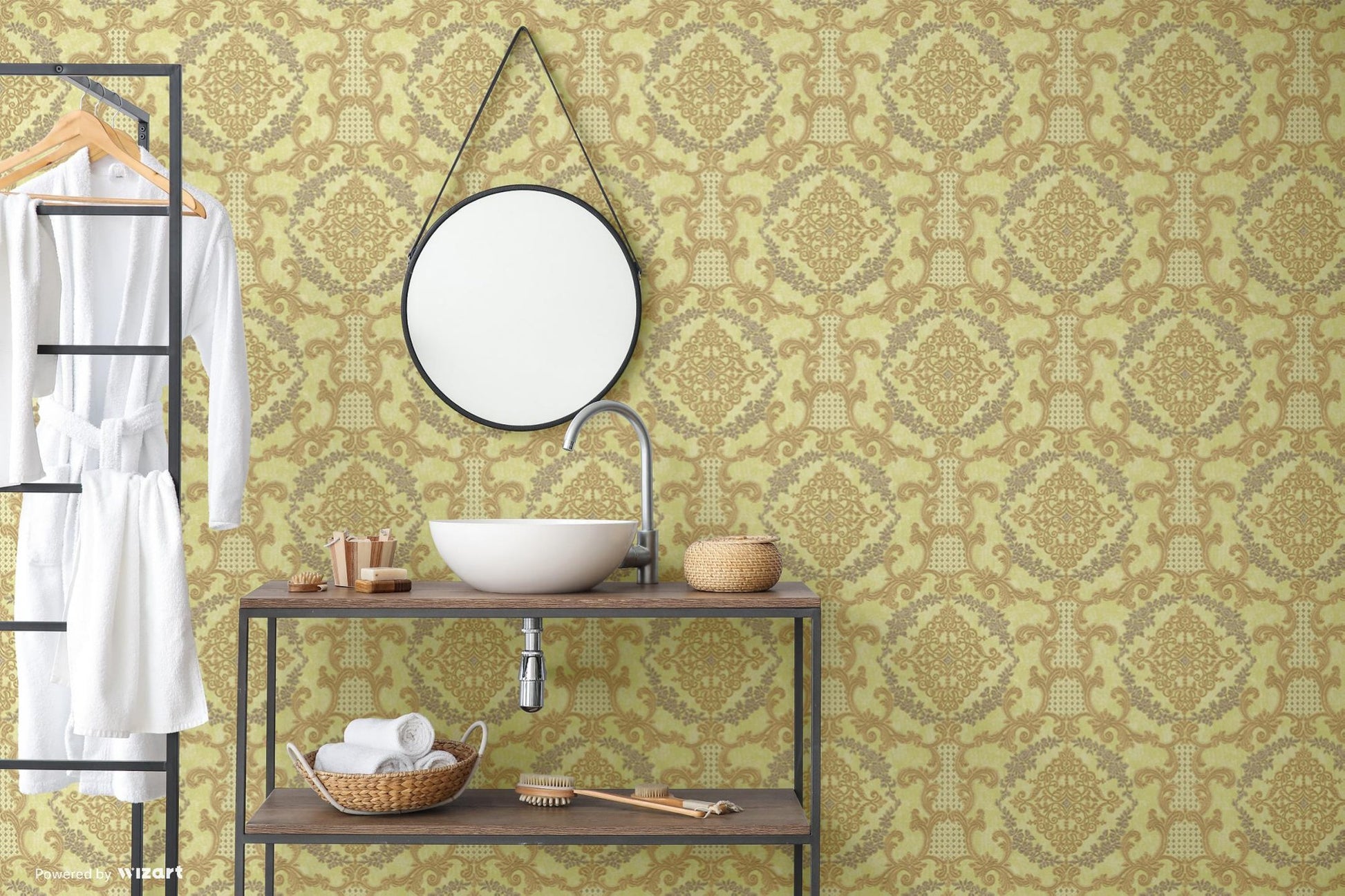 Rumi Stories 6802-3 room wallpaper by La Belle Maison