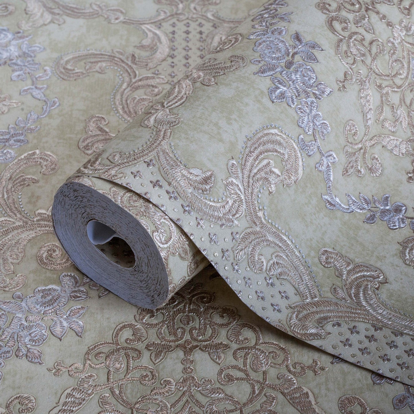 Rumi Stories 6802-3 detail wallpaper by La Belle Maison