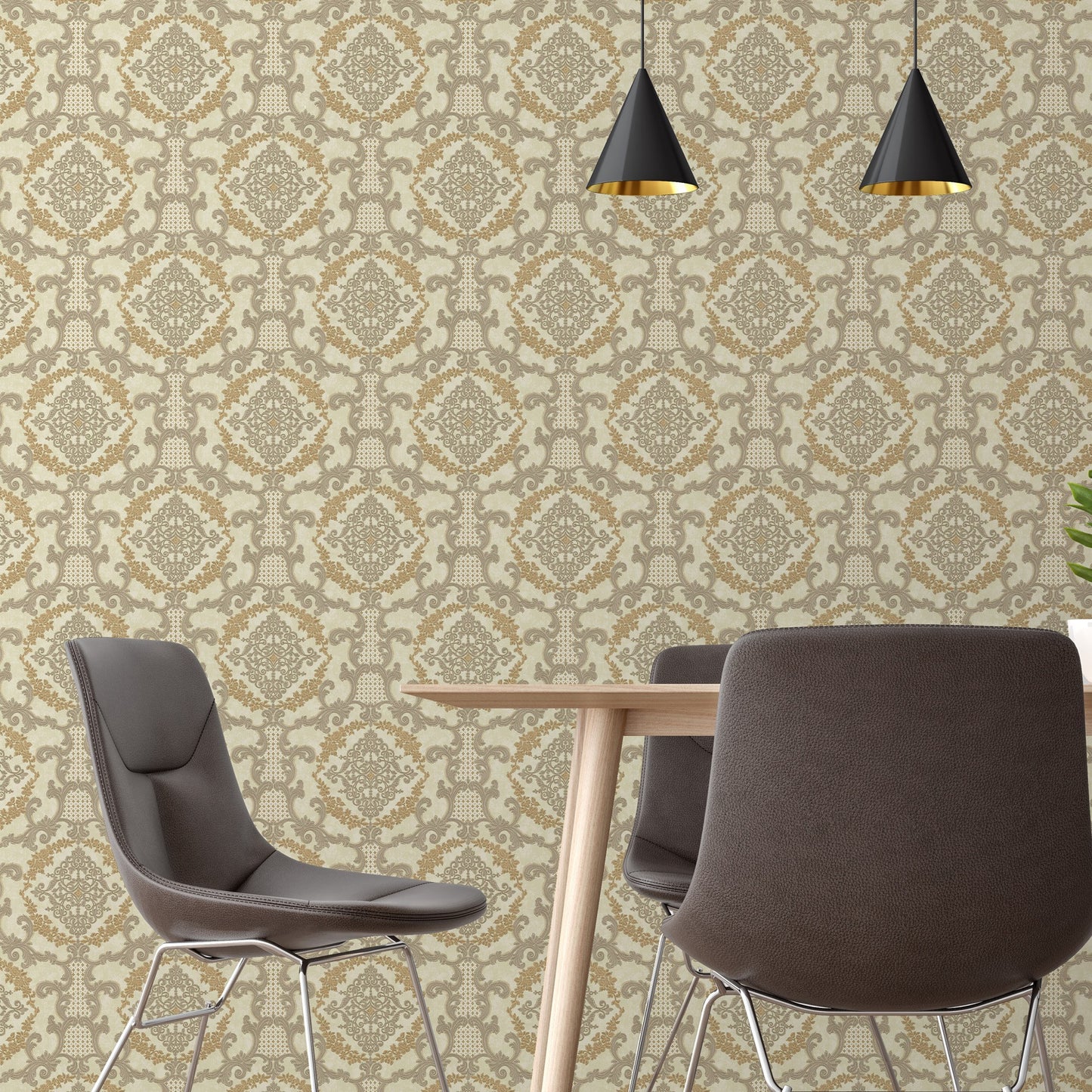 Rumi Stories 6802-4 room wallpaper by La Belle Maison