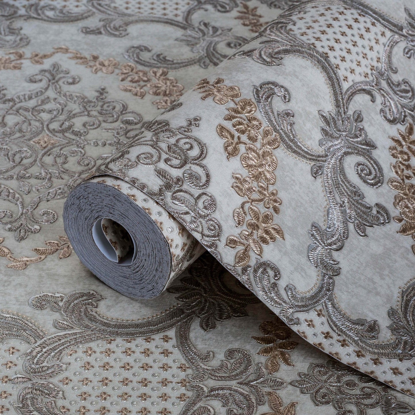 Rumi Stories 6802-4 detail wallpaper by La Belle Maison