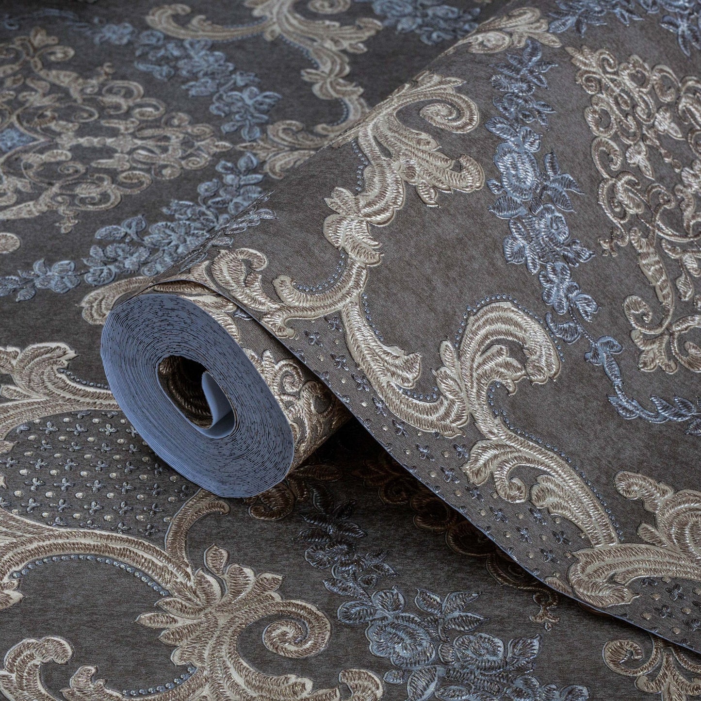Rumi Stories 6802-5 detail wallpaper by La Belle Maison