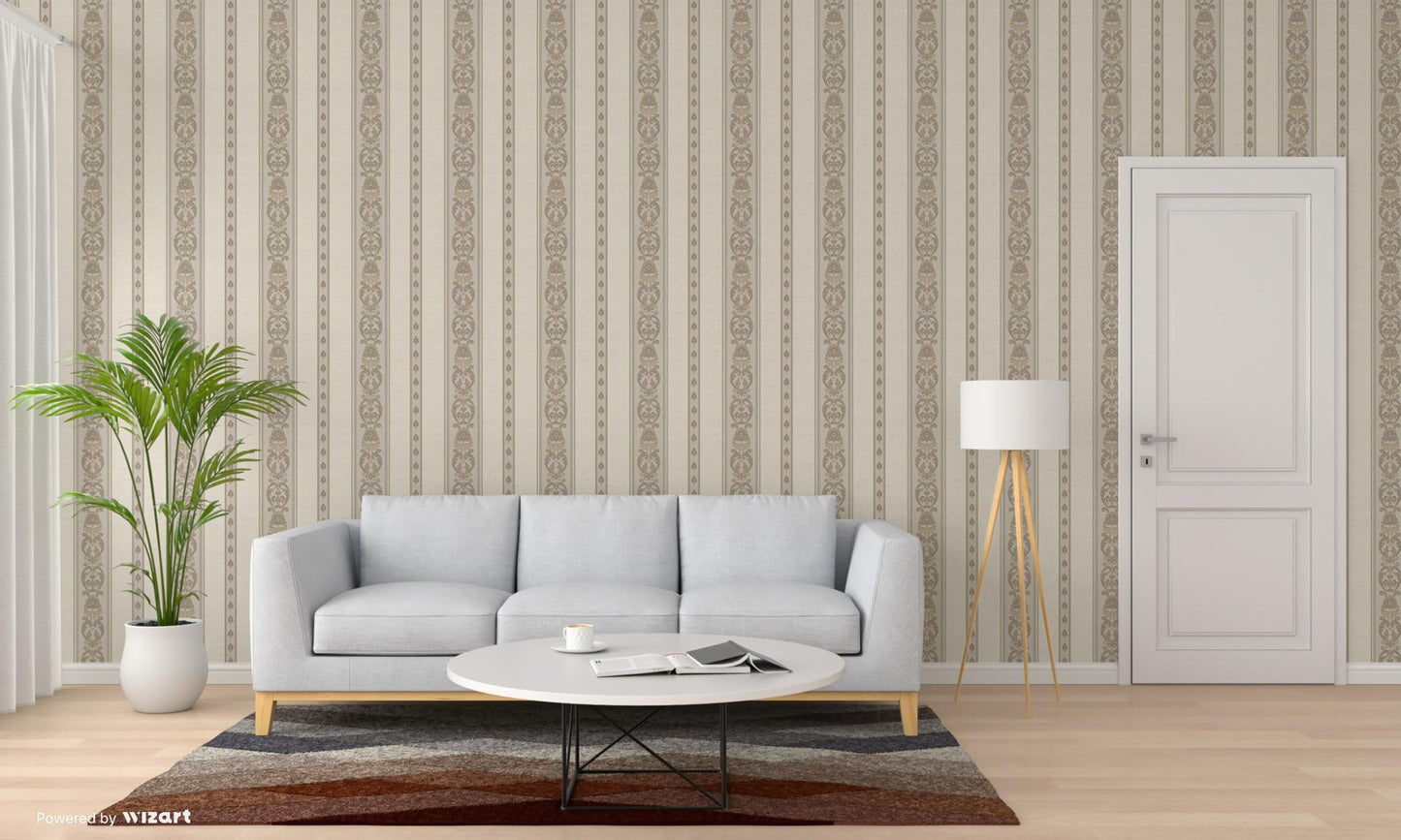 Rumi Stories 6803-2 room wallpaper by La Belle Maison