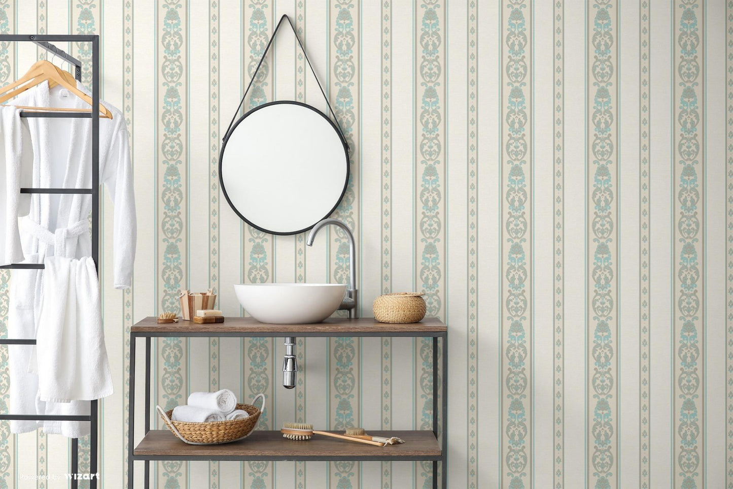 Rumi Stories 6803-4 room wallpaper by La Belle Maison