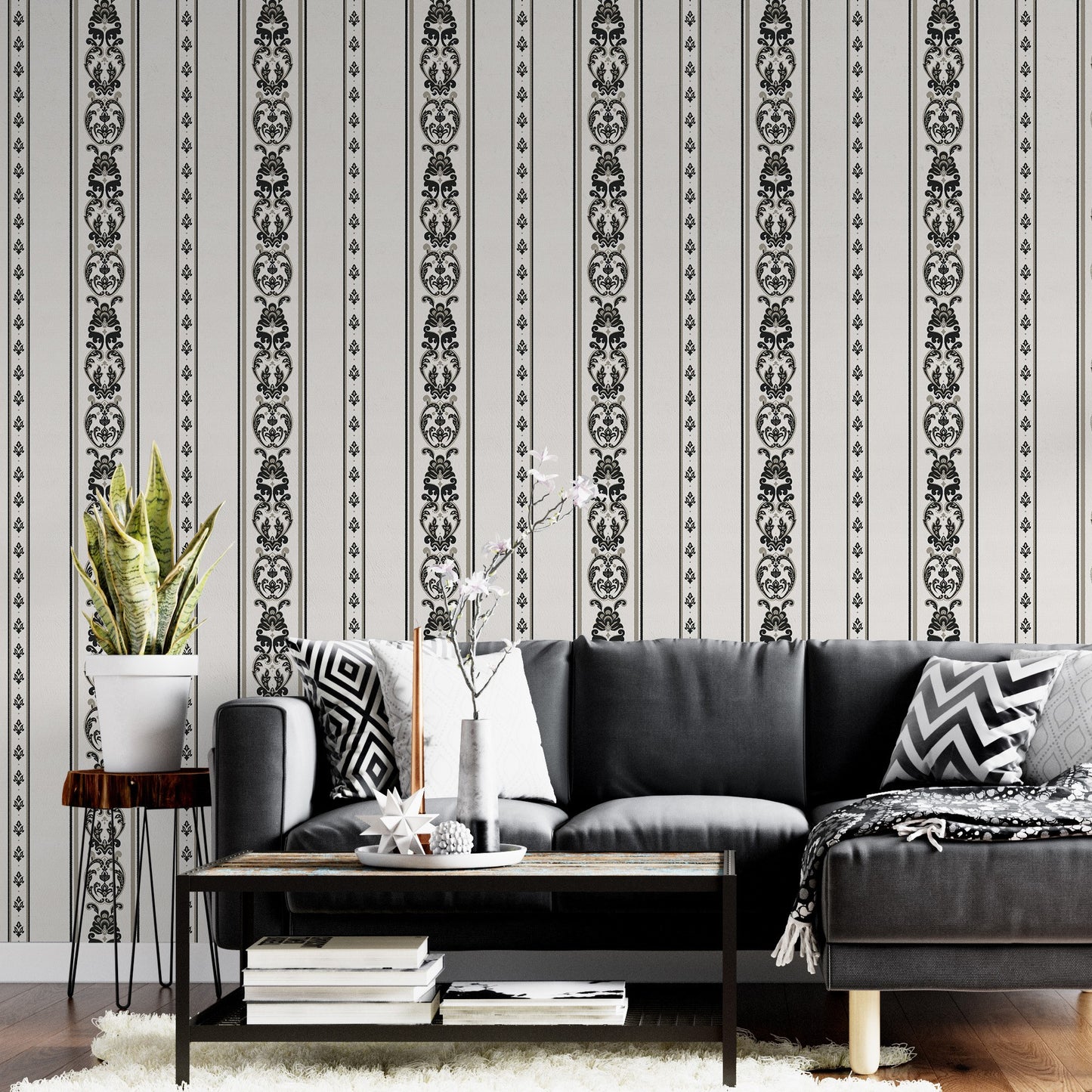 Rumi Stories 6803-5 room wallpaper by La Belle Maison