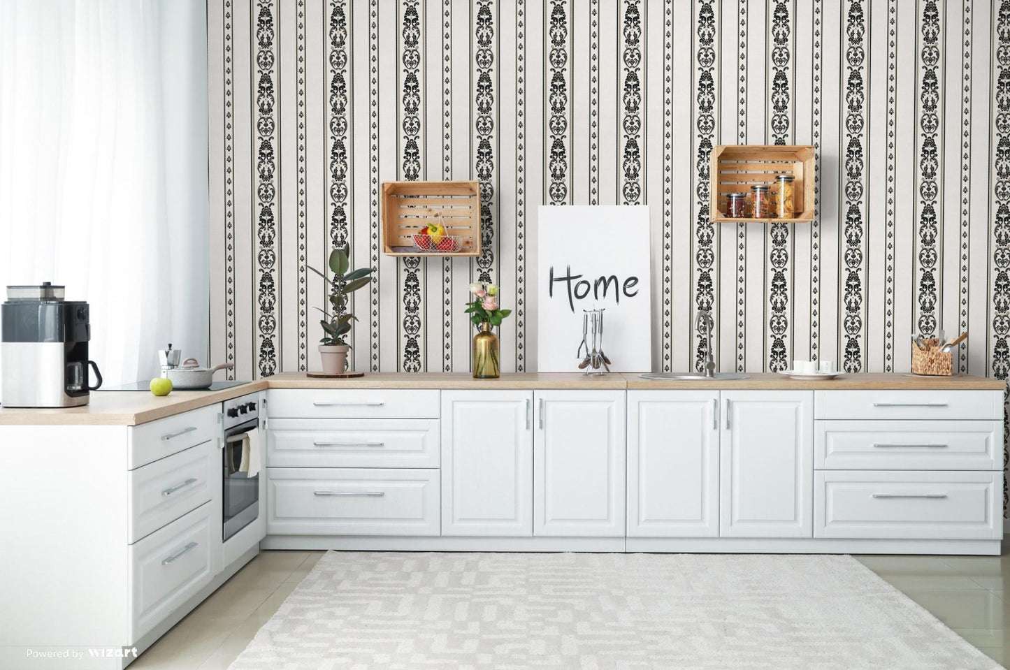 Rumi Stories 6803-5 room wallpaper by La Belle Maison