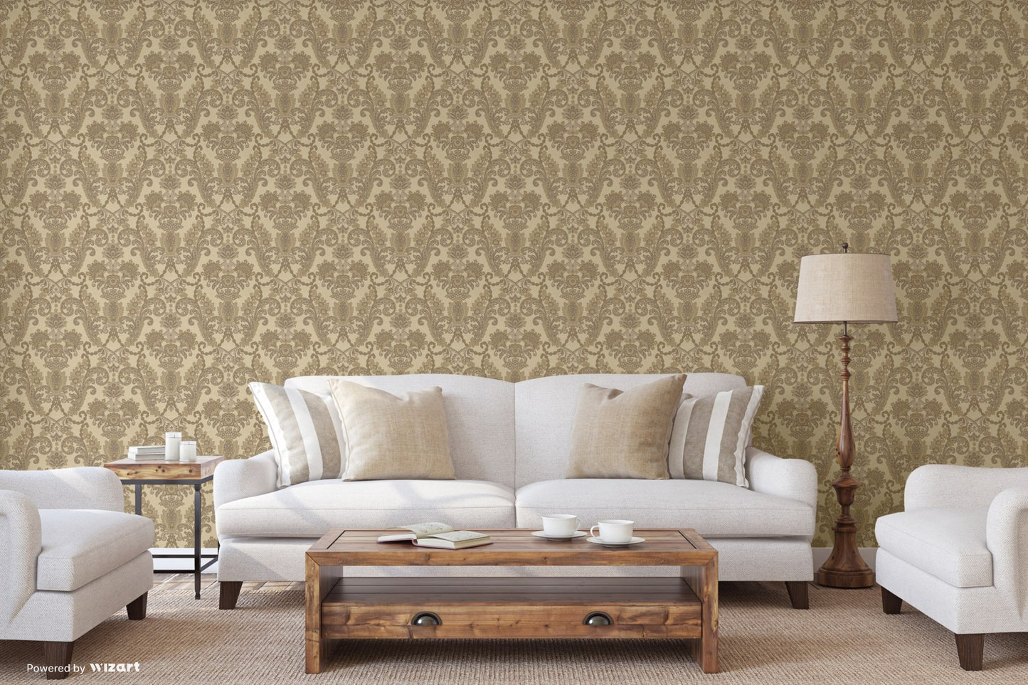 Rumi Stories 6804-3 room wallpaper by La Belle Maison