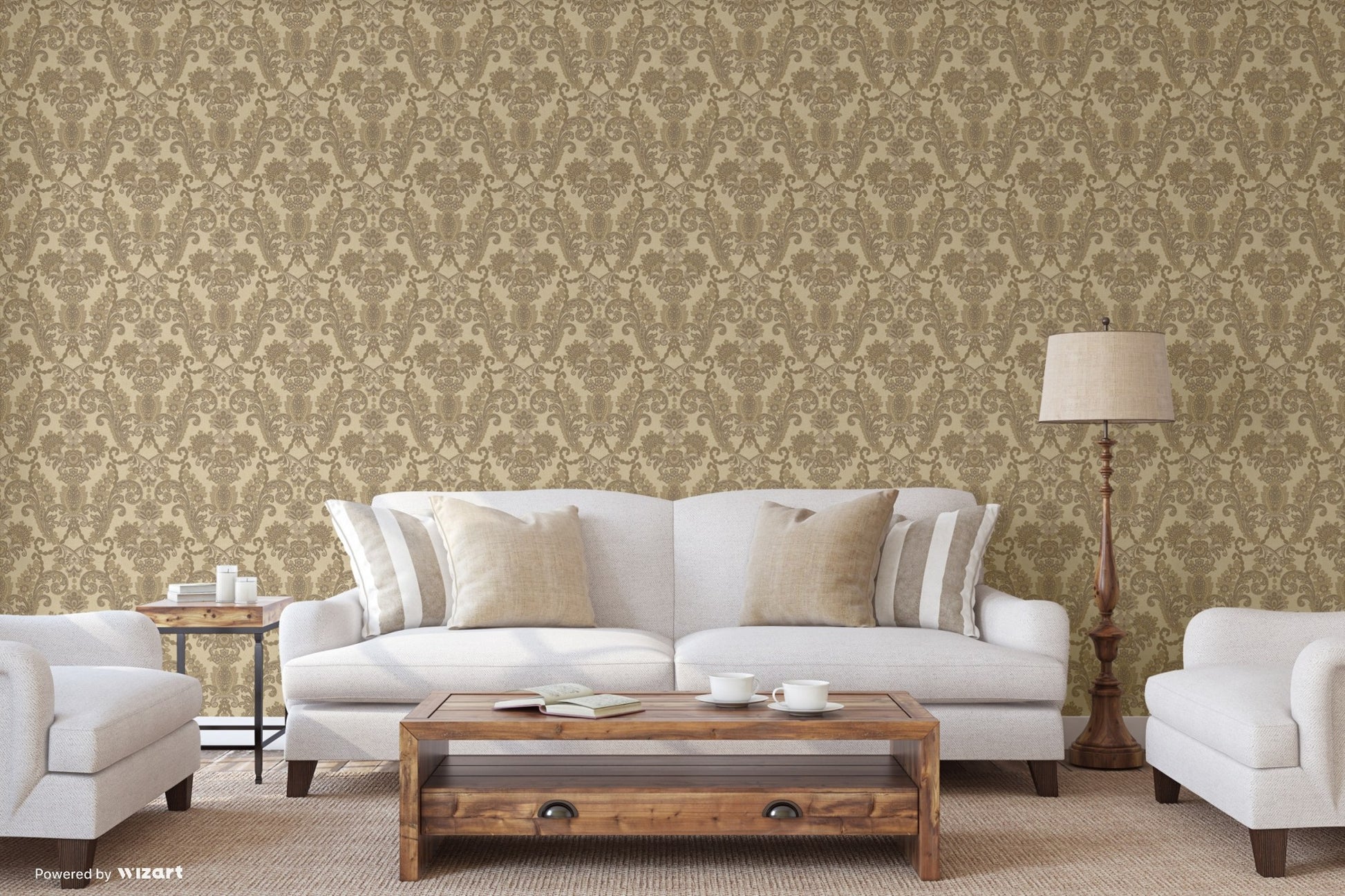 Rumi Stories 6804-3 room wallpaper by La Belle Maison
