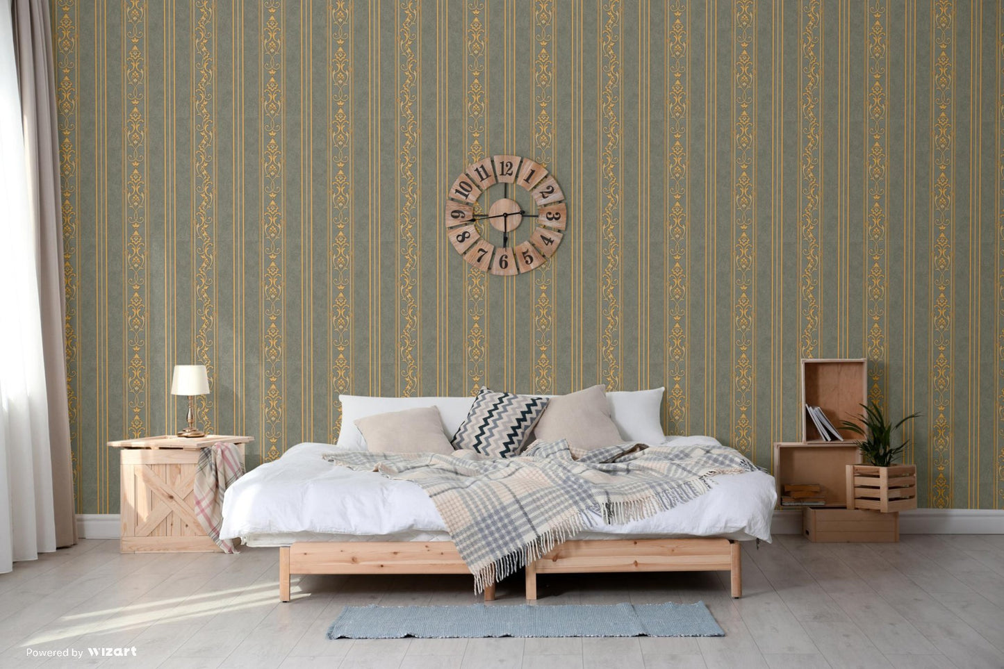 Rumi Stories 6805-5 room wallpaper by La Belle Maison