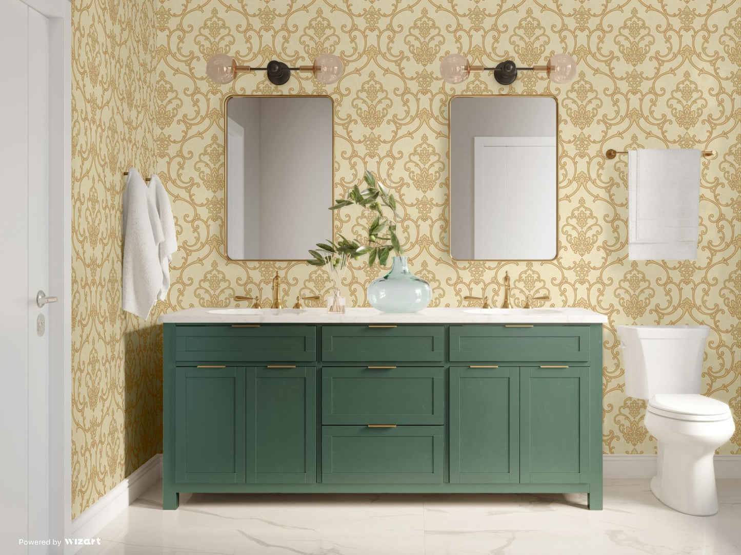 Rumi Stories 6806-3 room wallpaper by La Belle Maison