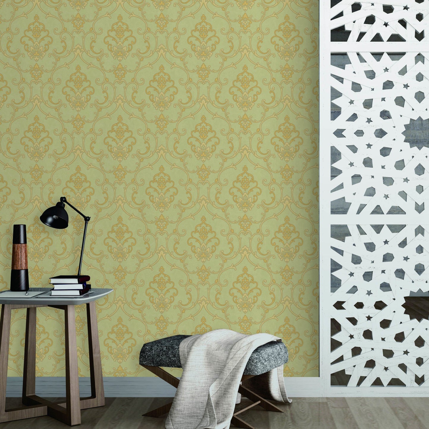 Rumi Stories 6806-4 room wallpaper by La Belle Maison