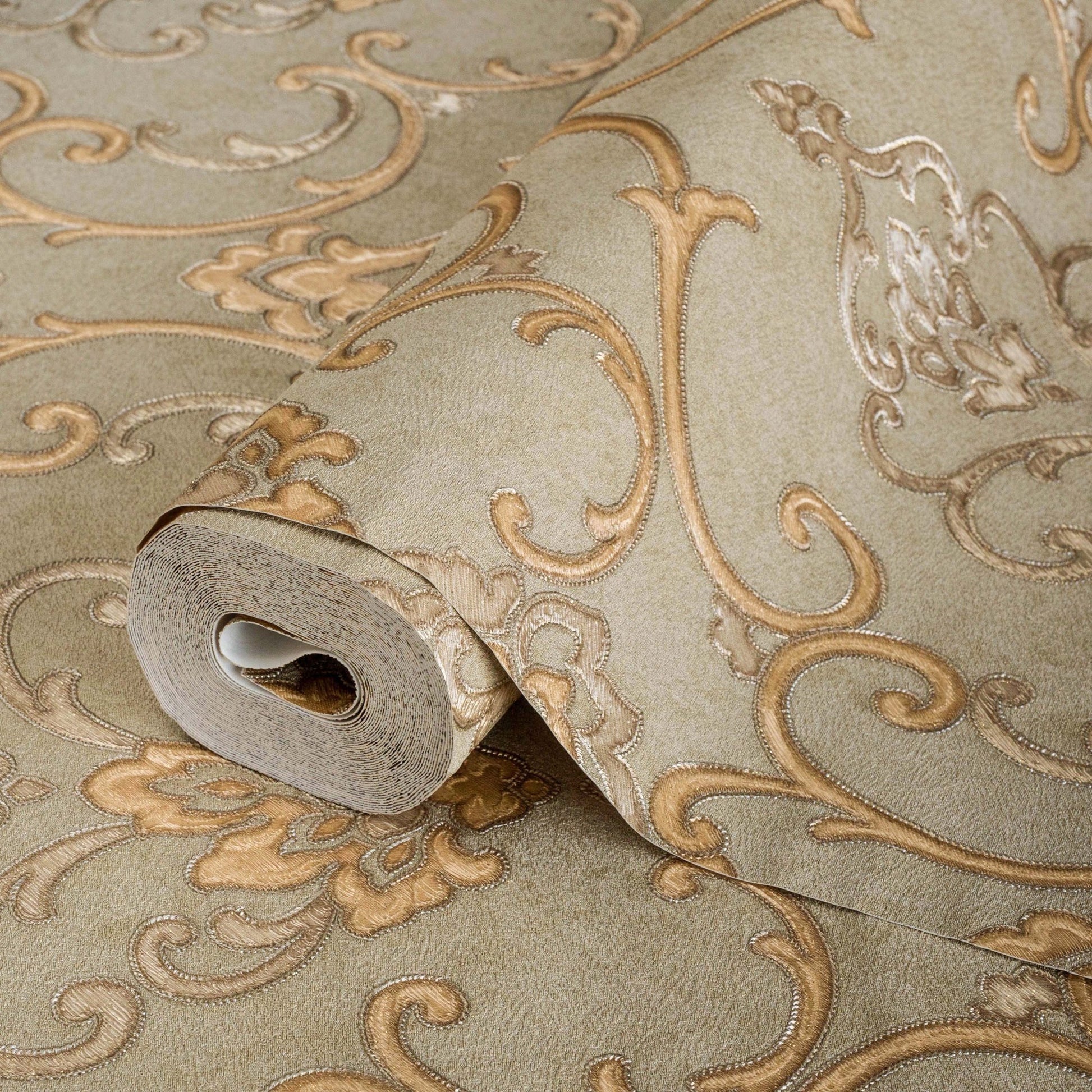 Rumi Stories 6806-4 detail wallpaper by La Belle Maison