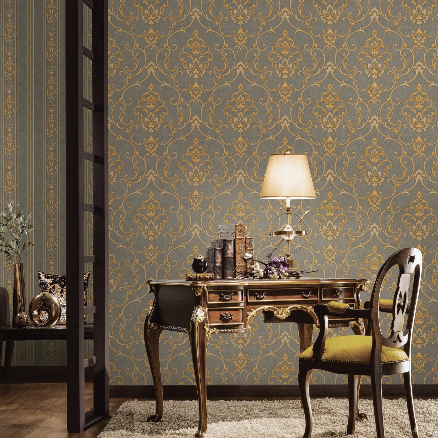 Rumi Stories 6806-5 room wallpaper by La Belle Maison