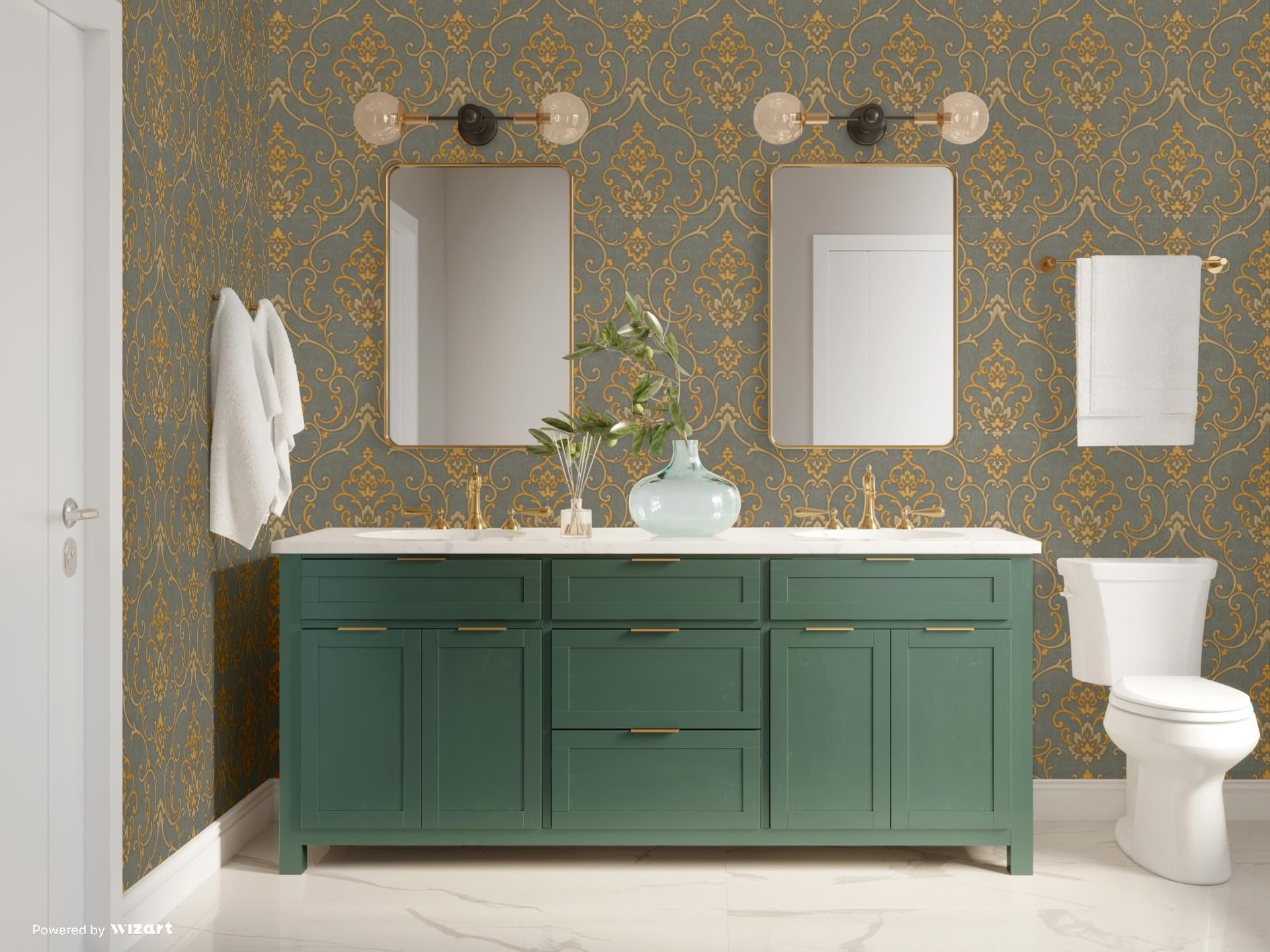 Rumi Stories 6806-5 room wallpaper by La Belle Maison