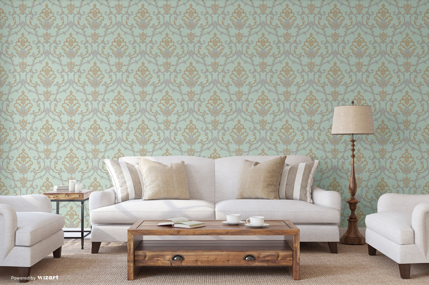 Rumi Stories 6806-6 room wallpaper by La Belle Maison