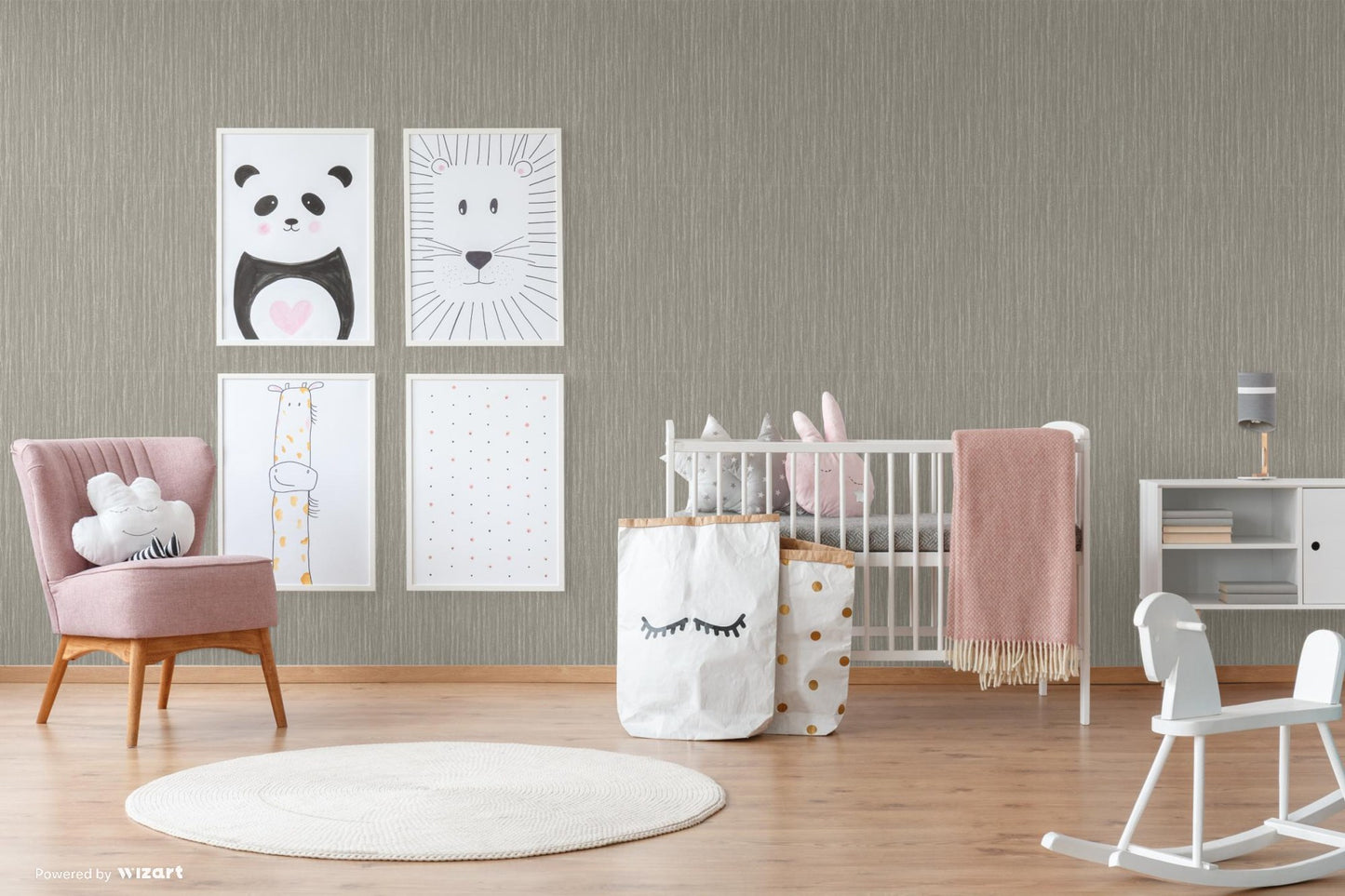 Rumi Stories 6807-3 room wallpaper by La Belle Maison