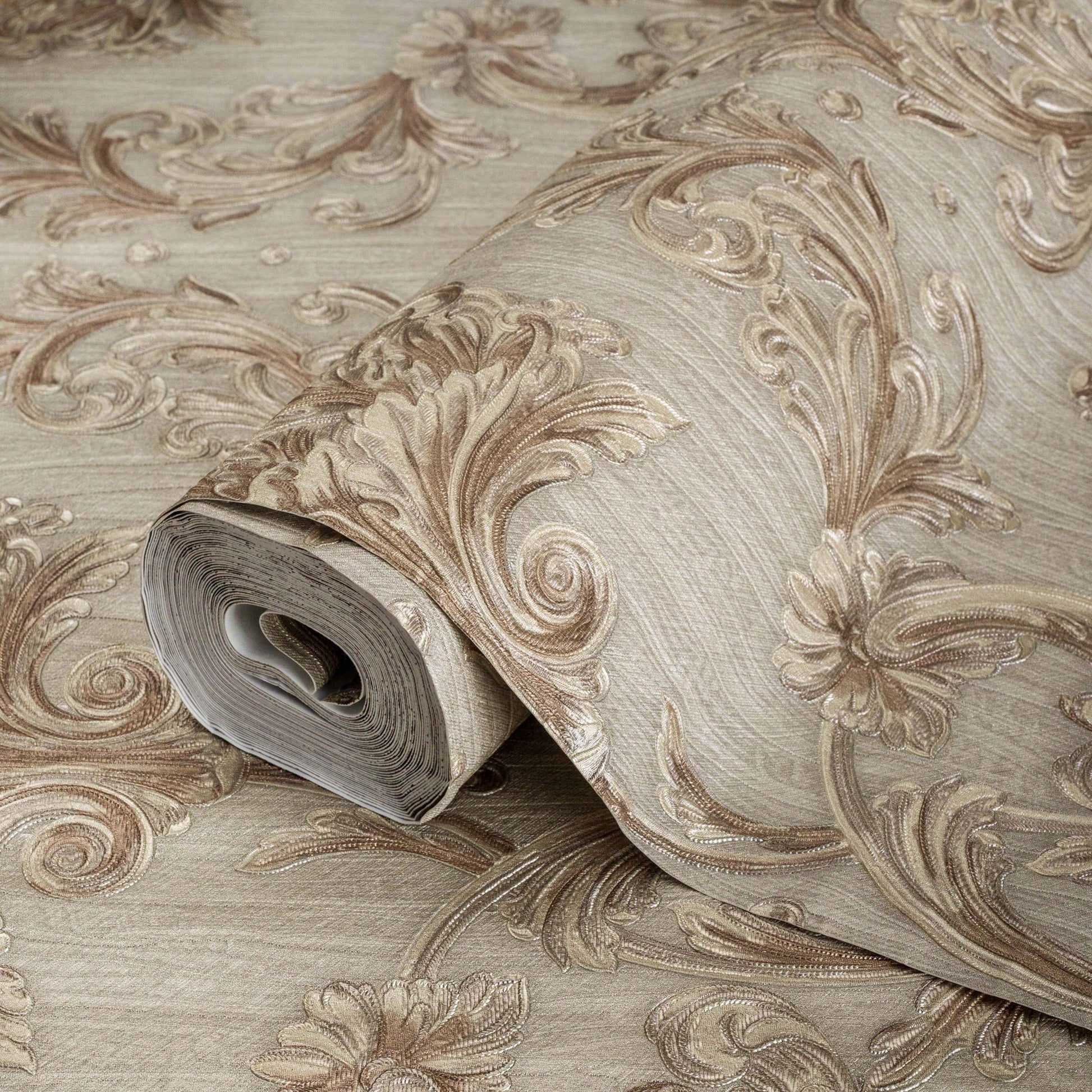Rumi Stories 6808-3 detail wallpaper by La Belle Maison