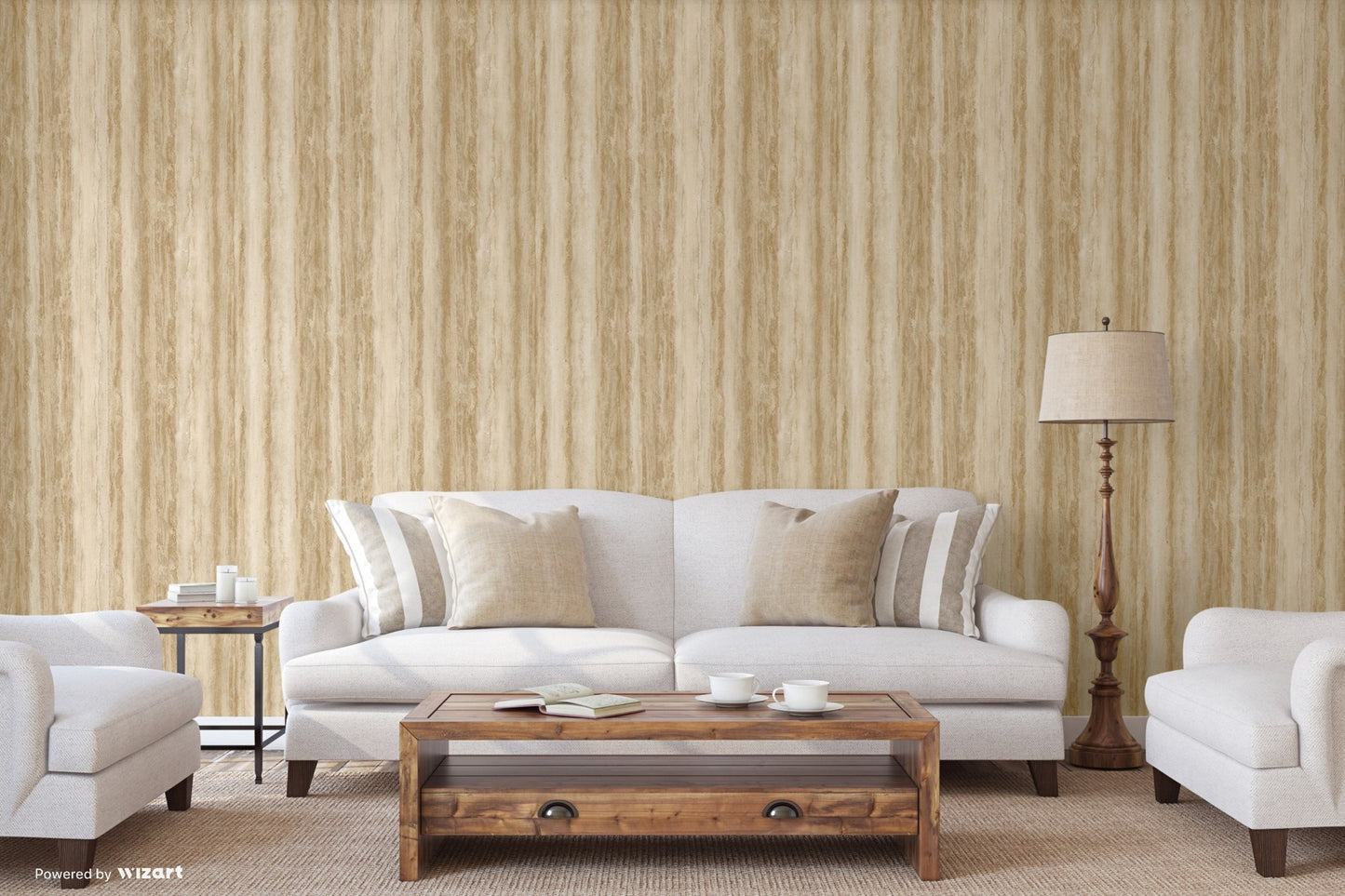 Seven Rooms Stone Grey Marble Effect Wallpaper II by La Belle Maison