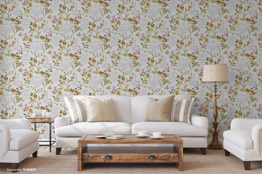 Seven Rooms Silver Taupe Versatile Texture Wallpaper by La Belle Maison